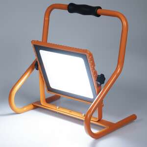 Ledvance portable LED work light, 30W, rechargeable battery, angled view - Work Lamp
