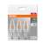 OSRAM Vintage LED Gyertyalámpa - 3x4W E14 - 470lm 104153119