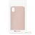 KWmobile iPhone XR pink silicone case in packaging