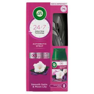 Air Wick Freshmatic Automatický rozprašovač s náplňou Smooth Satin & Moon Lily, 250ml - Air Wick