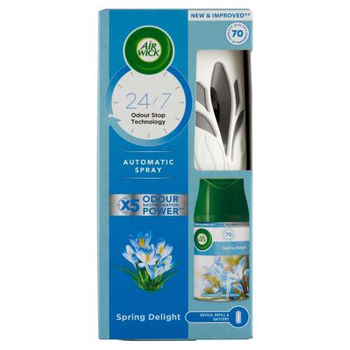 Air Wick Freshmatic Automatic Spray Air Freshener with Spring Delight Refill, 250ml