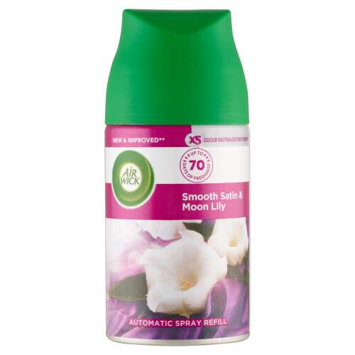 Air Wick Freshmatic Bársonyos Szatén és Éji Liliom Utántöltő automata légfrissítő készülékhez 250ml 
