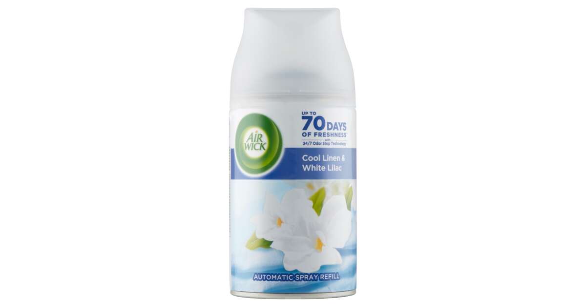 Air Wick Wick Fresh Cotton Active Fresh Bathroom Air Freshener (75ml) -  Compare Prices & Where To Buy 
