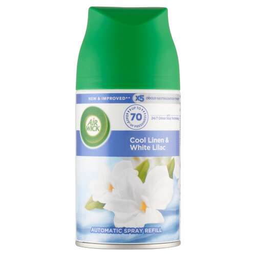Air Wick Freshmatic Automatischer Sprüh-Nachfüller Cool Linen & White Lilac, 250ml