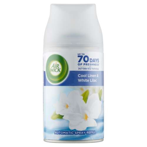 Rezerva Air Wick Freshmatic aroma Cool Linen si crin alb pentru odorizante electrice 250ml