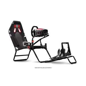 Next Level Racing GT-LITE Simulator-Cockpit für Rennspiele mit faltbarem Rahmen, verstellbarem Sitz und Montagekonsolen für Lenkrad, Pedale und Schaltgetriebe - Next Level Racing