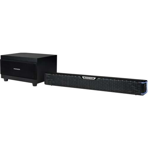 Thomson SB60BTS 2.1 Bluetooth Soundbar mit Subwoofer, Schwarz