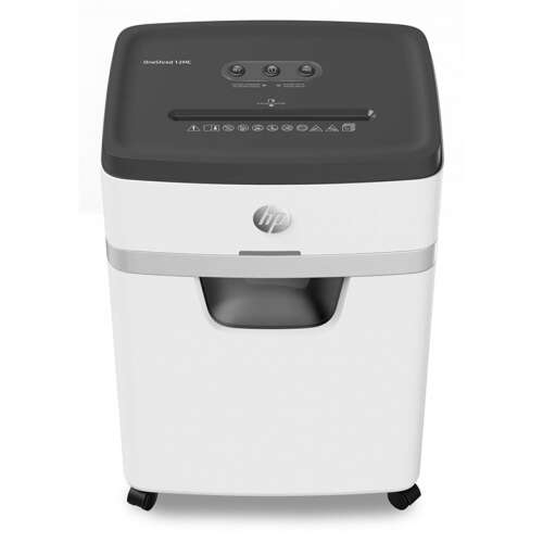 HP "Oneshred 12MC" distrugător de documente microconfetti 12 coli gri deschis