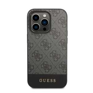 Guess iPhone 14 Pro Max Case, Grey, 4G Collection - Guess