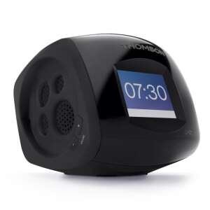 Thomson CP284 Zegar z radioodbiornikiem DAB+ z projektorem, czarny - Budzik