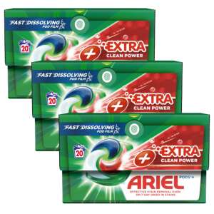 Ariel Allin1 Pods Extra Clean Mosókapszula 3x20 mosás 67533270 Ariel