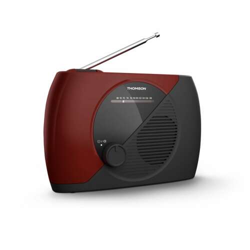 Radio portabil Thomson RT353, Bordeaux-negru