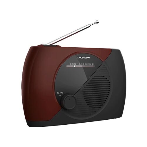 Thomson RT353 Tragbares Radio, Burgund-Schwarz 131313645
