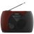 Thomson RT353 Tragbares Radio, Burgund-Schwarz 131313645