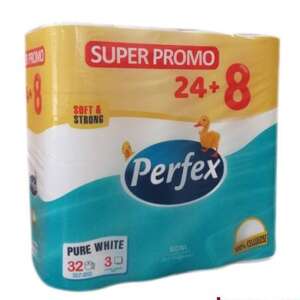 Toalettpapír PERFEX 3 réteg 24+8 tekercs 67534427 