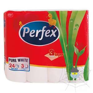 Toalettpapír PERFEX 3 réteg 24 tekercs 67534560 