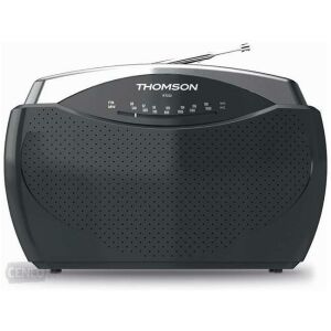 Thomson RT222 Portable Digital Radio, Black and Silver - Electronic