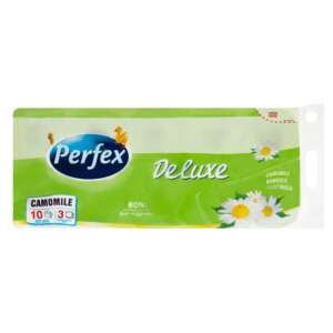 Toalettpapír PERFEX Deluxe 3 réteg 10 tekercs Kamilla 67545041 