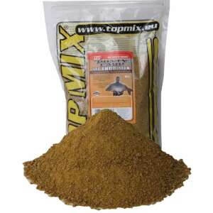 Top Mix Ponty Method Mix Fokhagymás Sült Máj 850g, ponty horgászati etetőanyag, magas fehérjetartalmú, method mix, etetőanyag - Morzsa