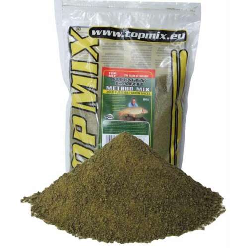 Top Mix Method Mix Zöld Fűszeres Ponty Etetőanyag 850g