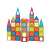 Magnetic building blocks, 77 pieces, magnetic tiles, magnetic construction toys, magnetic building set, magnetic blocks for kids, magnetic playset, magnetic building toys for toddlers, magnetic building toys for preschoolers, magnetic building toys for children