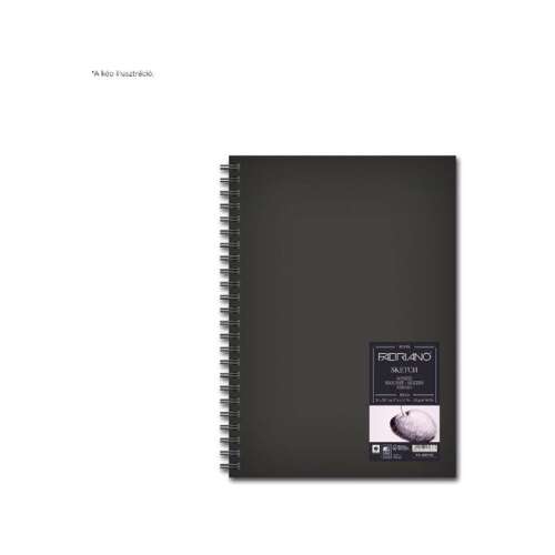 Fabriano Sketch A6 Spiralblock mit 80 Blatt 110 g/m² Papier