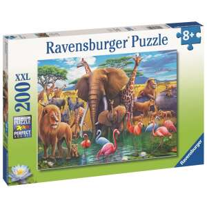 Puzzle Ravensburger 200 elementów XXL Zwierzęta z sawanny, 8+ lat - Ravensburger Puzzle