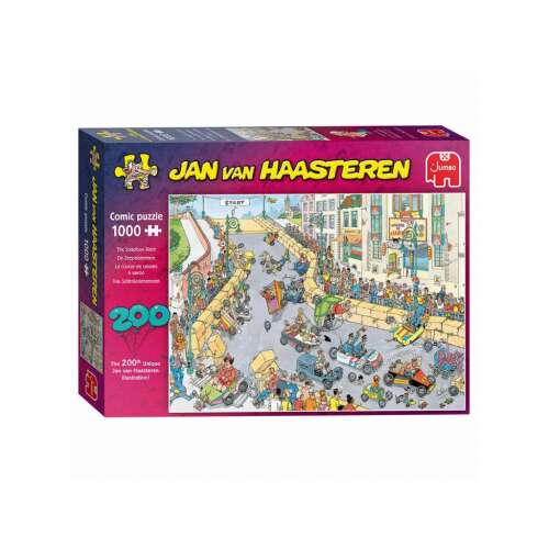 Jan van Haasteren Puzzle - Der Seifenschalenwettbewerb, 1000 Teile.