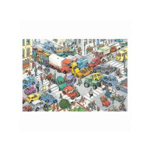 Puzzle Jan van Haasteren Haos de trafic 3000 de piese, imagine puzzle finalizată - Puzzle