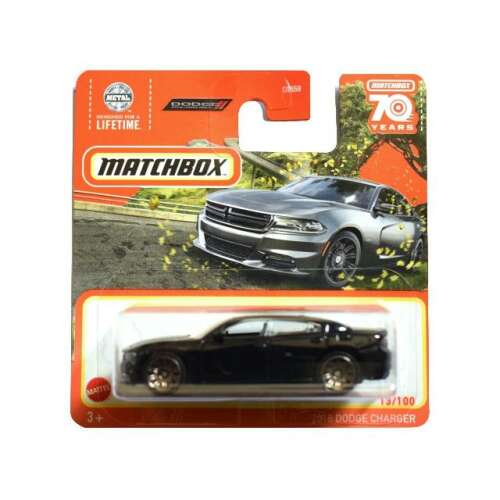 Matchbox: 2018 Dodge Charger fekete kisautó 1/64 - Mattel