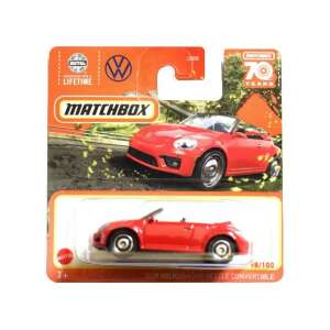 Matchbox: 2019 VW Beetle cabrio piros kisautó 1/64 - Mattel 85638540 