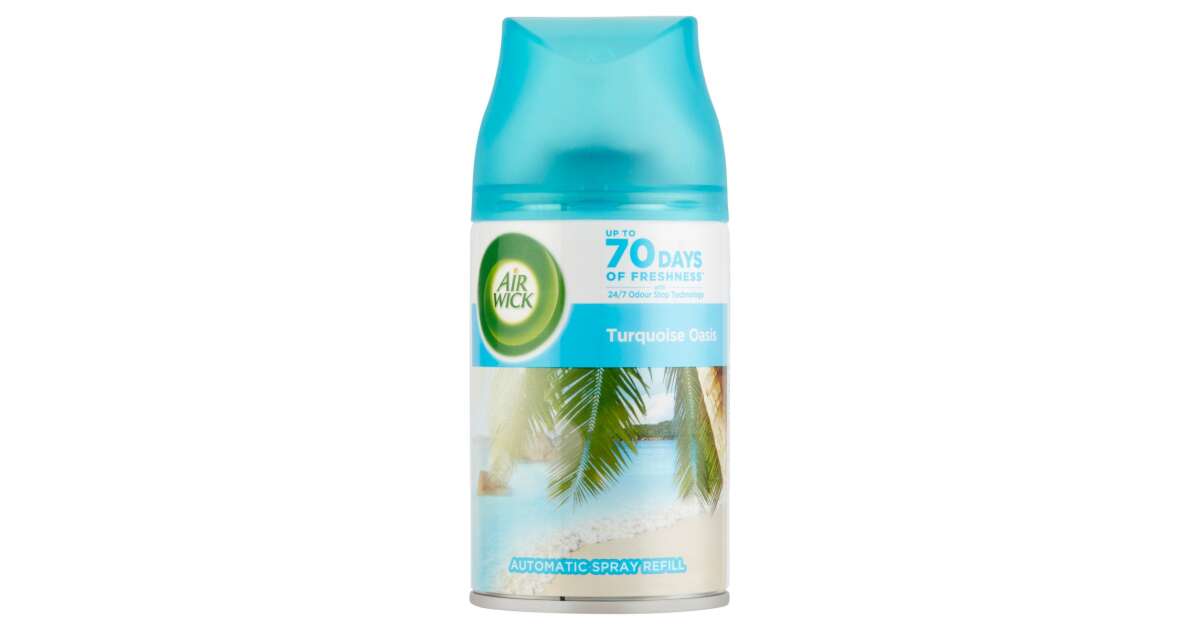 Air Wick 24/7 Active Fresh Sea Breeze Refill for automatic air freshener  4x228ml 