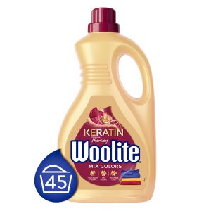 Woolite Keratin Therapy folyékony Mosószer színes ruhákhoz 2,7L - 45 mosás 143354646 - Mosógél