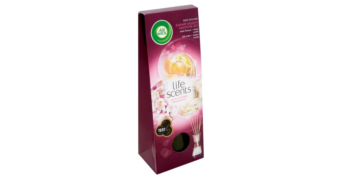 Air Wick Life Scents Лятни Настроения течност за освежител за въздух с пръчици 30ml 32523108