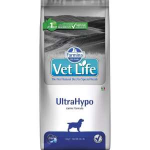 Farmina Vet Life UltraHypo Hypoallergén Kutyaeledel - 12kg