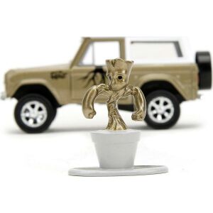 Jada Toys Guardians of the Galaxy Groot & 1973 Ford Bronco Modellauto - Modell, Mock-up