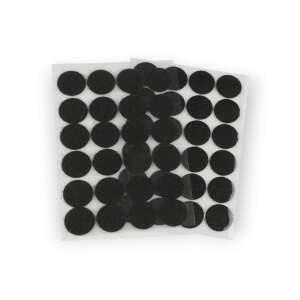 Komplett készlet 24 db öntapadó sündisznó pöttyökkel, pelyhekkel és pikkelyekkel, 25 mm, fekete 74726732 - Padlóvédő bútorláb alátét