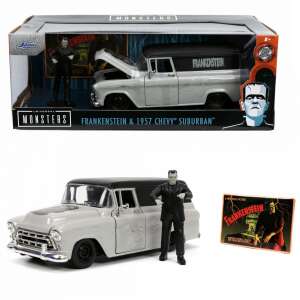 Jada - Frankenstein & 1957 Chevy Suburban - Modell Autószett - 1:24