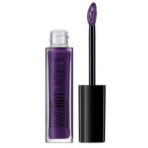 Maybelline New York Vivid Hot Lacquer Liquid Lipstick in Royal, 8 ml - Mouth