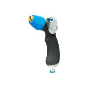 Aquacraft garden sprinkler with 2 spray patterns, showing the ergonomic handle and adjustable water flow - Sprinkler Head