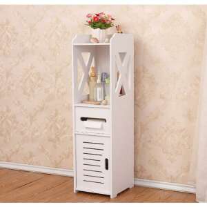 Mufart Fehér Fürdőszobaszekrény - 25x21,5x80 cm