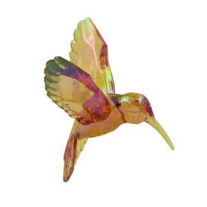 Ornament irizat auriu House of Seasons colibri 67565667 - Crăciun