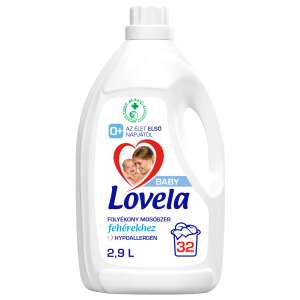 Lovela Baby Hipoallergén folyékony Mosószer fehér ruhákhoz 2,9L - 32 mosás 77930818 