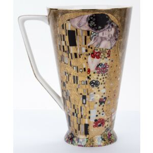 Klimt The Kiss porcelán bögre füllel, 500ml - Klimt