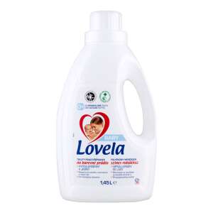 Detergent lichid Lovela Baby hipoalergenic pentru rufe colorate, 1,45L, 16 spălări - Gel de spălare, Clătiți și Capsulă de spălare
