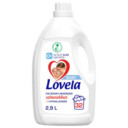 Lovela Baby Hypoallergenes Flüssigwaschmittel für Buntwäsche 2,9l - 32 Wäschen