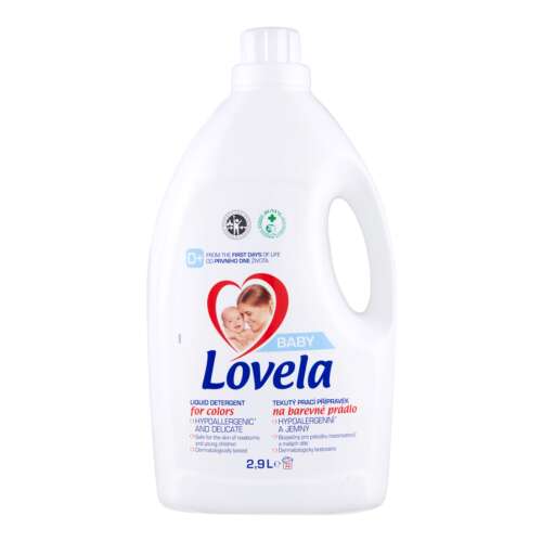 Lovela Baby Hypoallergenes Flüssigwaschmittel für farbige Wäsche, 2,9L - 32 Wäschen