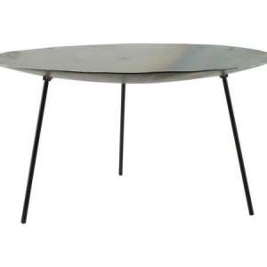 Steel grill disc, 40 cm, perfect for home, angled view - Griddle