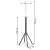 ModernHome white and black coat rack with wooden hooks, dimensions