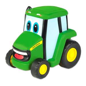 Tractor de jucărie verde John Deere Johnny Push N Roll pentru copii - Mașină de lucru pentru copii